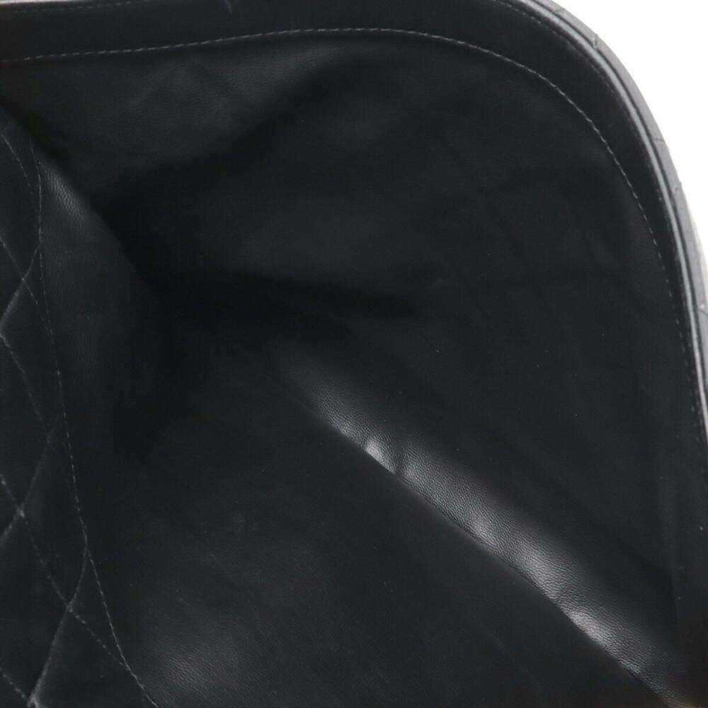 CHANEL Black Lambskin Leather Shoulder Bag - Picture 10 of 10